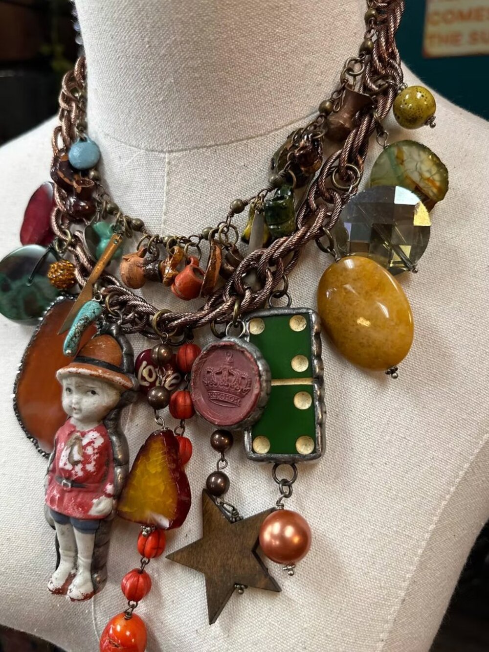 Art by Amy Labbe - Missy Necklace - Picture 3 of 4